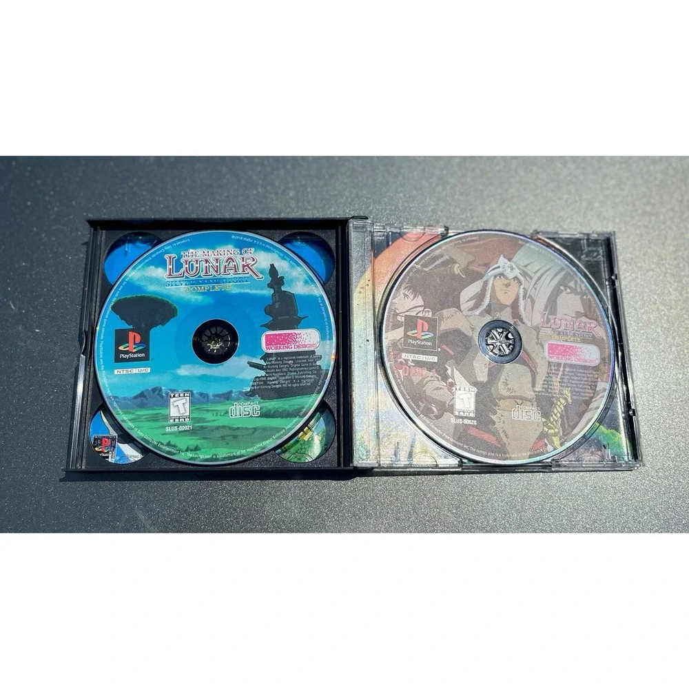 Lunar: Silver Star Story Complete‎ No Map (Sony PlayStation 1, 1999)